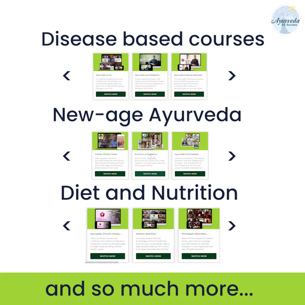 Ayurveda All Access - Subscription to All Ayurveda Video Courses - One-Time Offer - Image 5