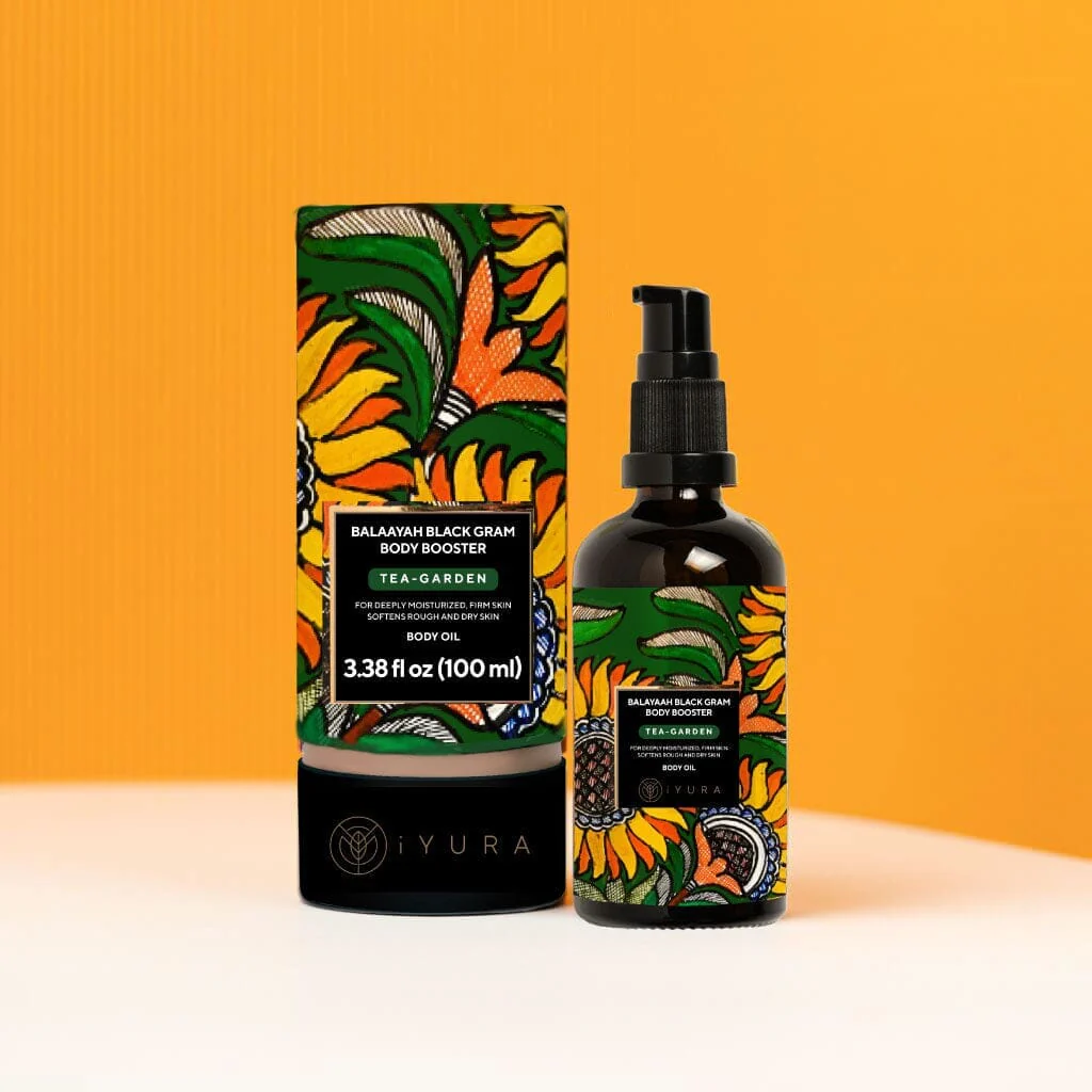 Balaayah Black Gram Body Booster: Firming Body Oil for Dry, Aging Skin - In 3 different indulging aromas! - Image 21