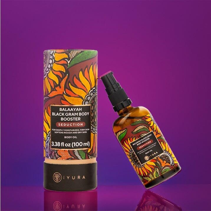 Balaayah Black Gram Body Booster: Body Massage Oil for Dry, Aging Skin - In 6 Different Indulging Aromas! - Image 19