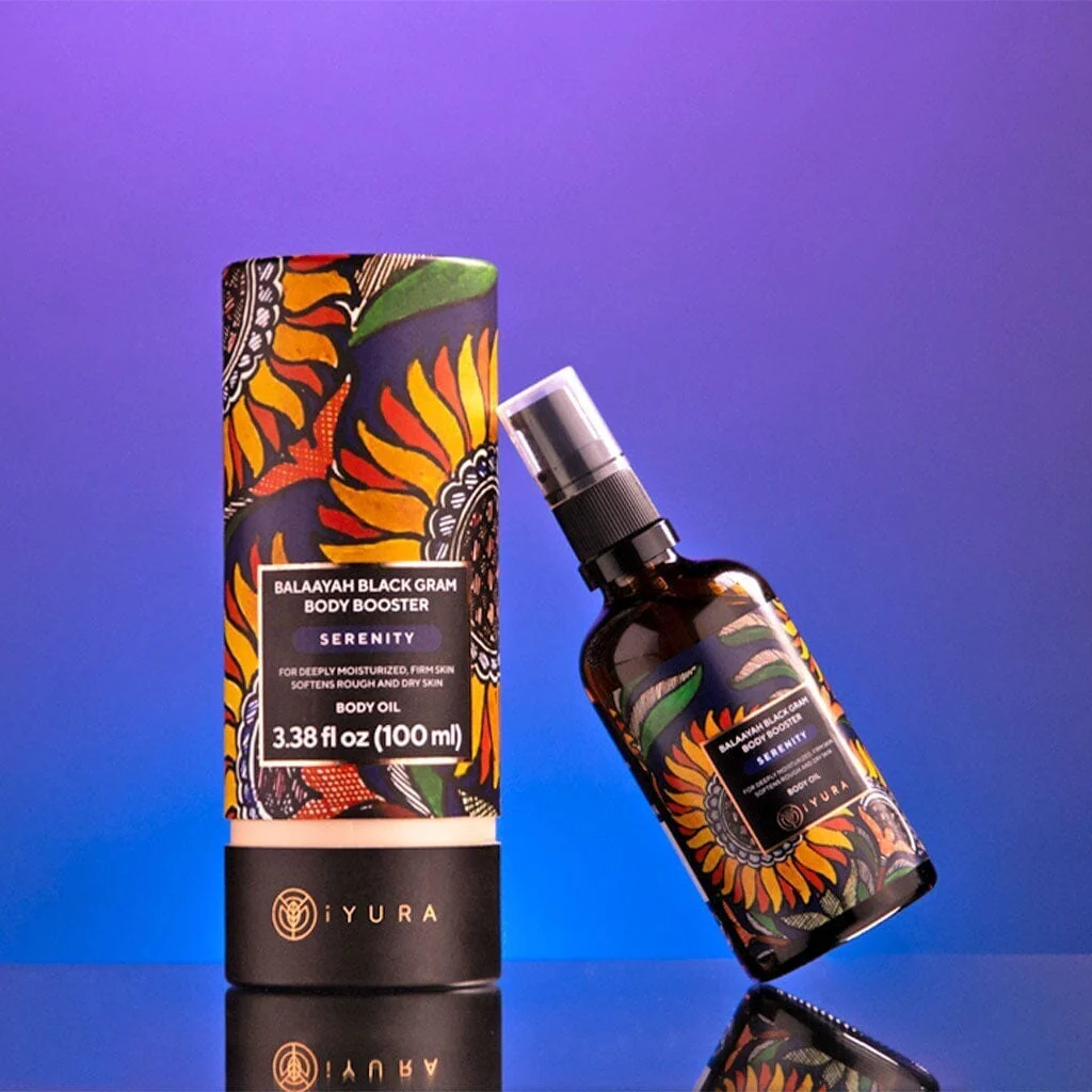 Balaayah Black Gram Body Booster: Body Massage Oil for Dry, Aging Skin - In 6 Different Indulging Aromas! - Image 20