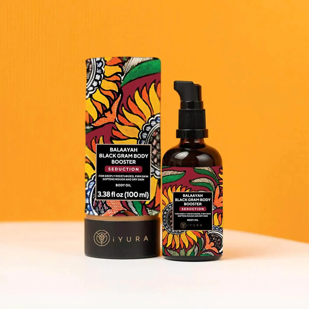 Balaayah Black Gram Body Booster | Seduction Blend - For Mature, Aging Skin - Image 2