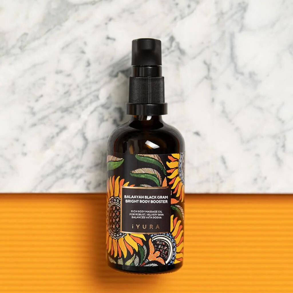Balaayah Black Gram Bright Body Booster - Bestseller - With Lemongrass, Woody Cardamom, Orange, Sweet Jasmine - Image 4