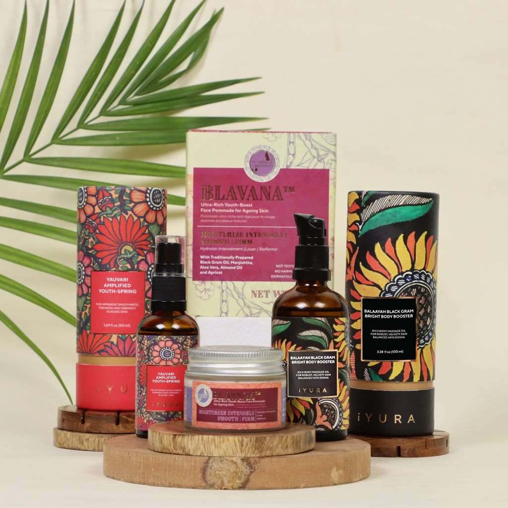The Ayurveda Experience Black Gram Edit - Face and Body Trio with the Power of Black Gram - With New Body Oil Aroma - Image 2