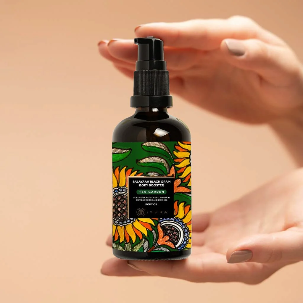 Black Gram Face & Body Duo With Tea-Garden Blend - Best Ayurvedic Moisturizers for Dry Skin - Image 7