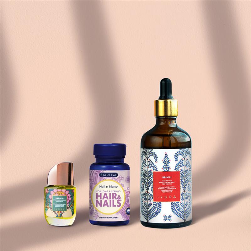 Complete Hair & Nail Care Combo