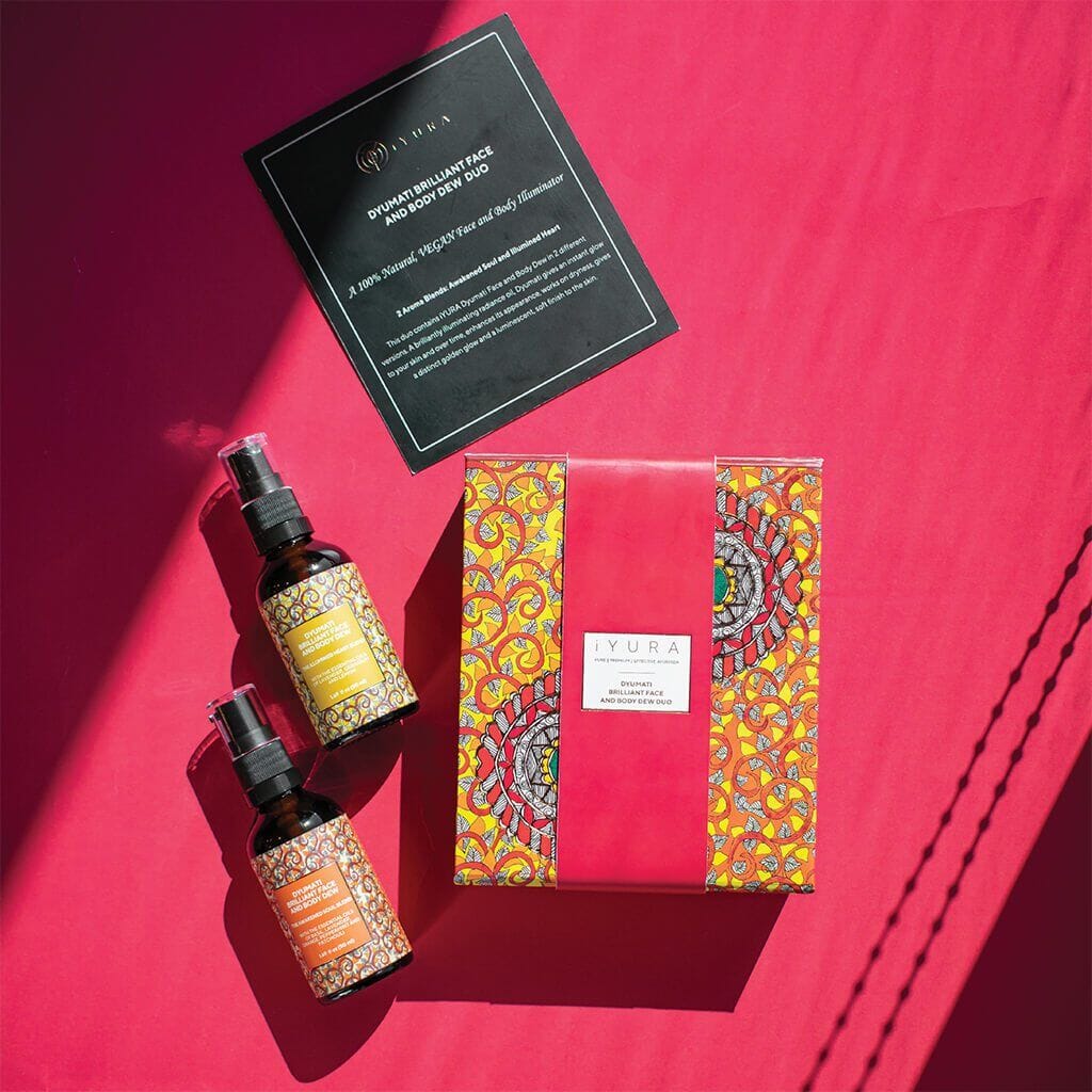 FREE GIFT: The All You Need Set - Dyumati Illuminating Face and Body Dew Duo + Firm-Focus Face Serum + Coconut Rose Softening Cleanser - Image 3