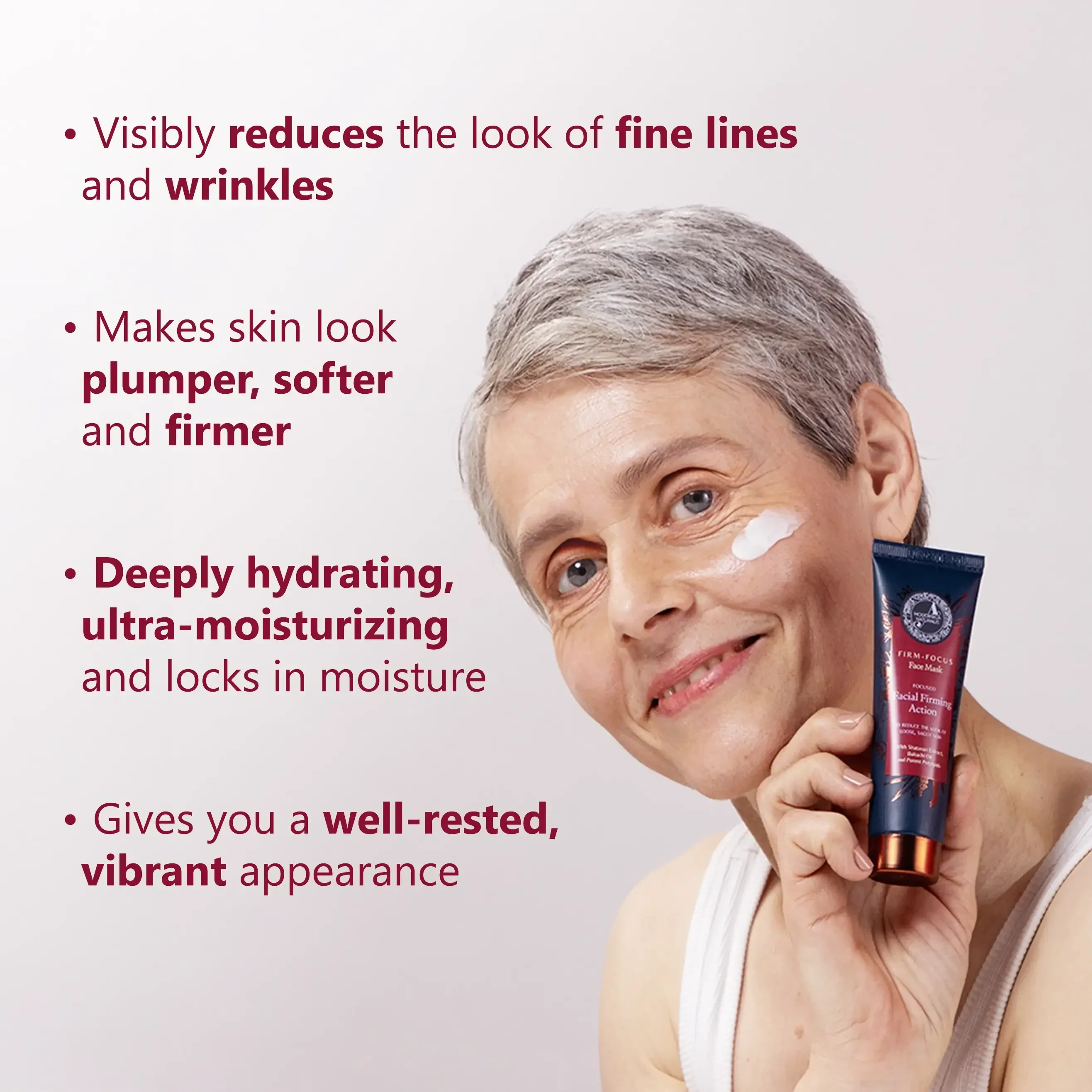 Firm-Focus Face Mask - Firms, Smooths, Hydrates, Loose, Saggy, Aging Skin - Image 5