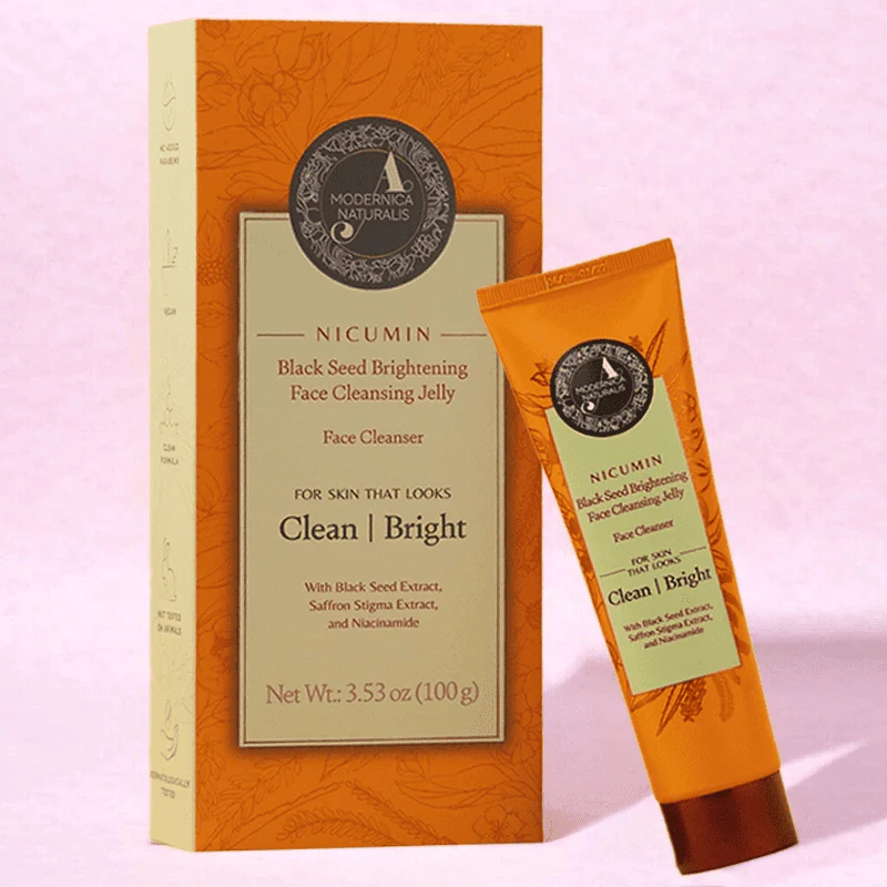 FREE SEASON OF AYURVEDA GIFT: Smooth and Soothe Duo - Full-Sizes of Nicumin Black Seed Brightening Face Cleansing Jelly & Line-Tune Face Serum worth $73 USD! - Image 3