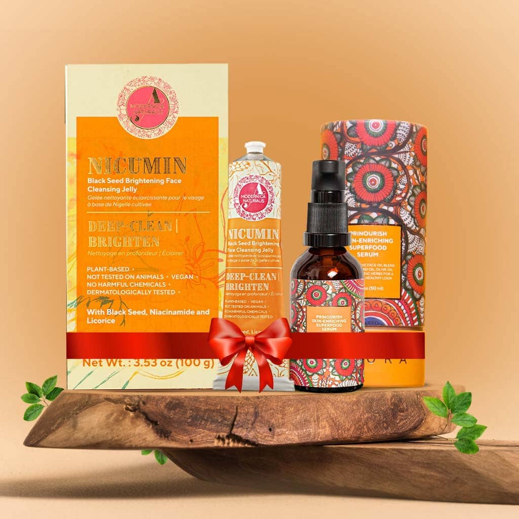 FREE SEPTEMBER SURPRISE GIFT: Skin Enriching and Brightening Duo - Full-Sizes of Prinourish Skin Enriching Superfood Serum & Nicumin Black Seed Brightening Face Cleansing Jelly worth $76! - Image 2