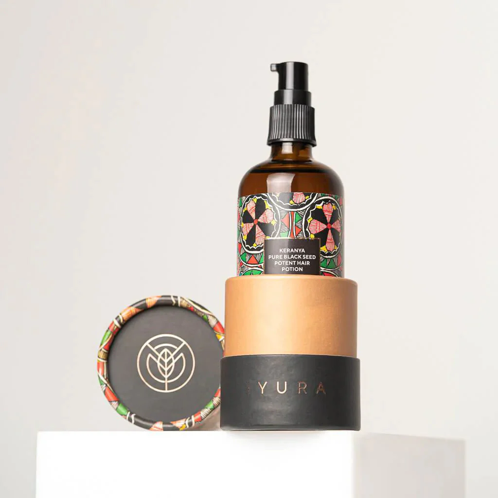 Keranya Pure Black Seed Potent Hair Potion (Pack of 2) - More Shiny Hair On The Head, Not In The Comb - Image 10