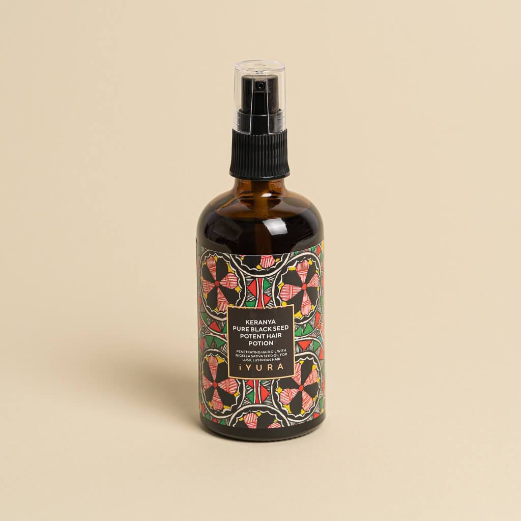 Keranya Pure Black Seed Potent Hair Potion (Pack of 2) - More Shiny Hair On The Head, Not In The Comb - Image 12