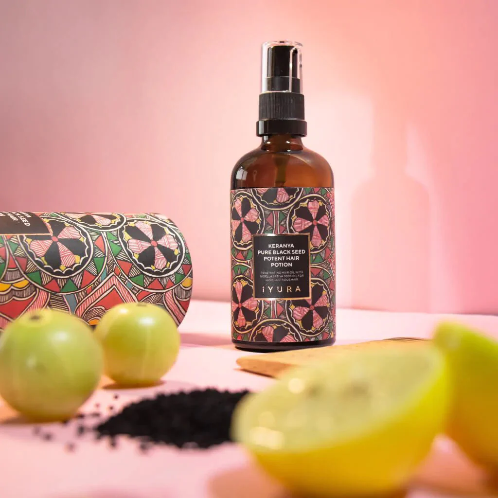 Keranya Pure Black Seed Potent Hair Potion (Pack of 2) - More Shiny Hair On The Head, Not In The Comb - Image 13