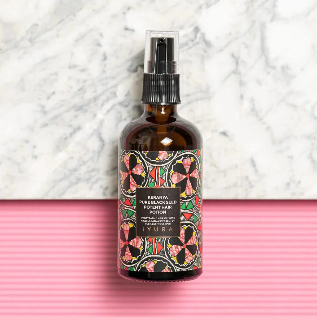 Keranya Pure Black Seed Potent Hair Potion (Pack of 2) - More Shiny Hair On The Head, Not In The Comb - Image 4