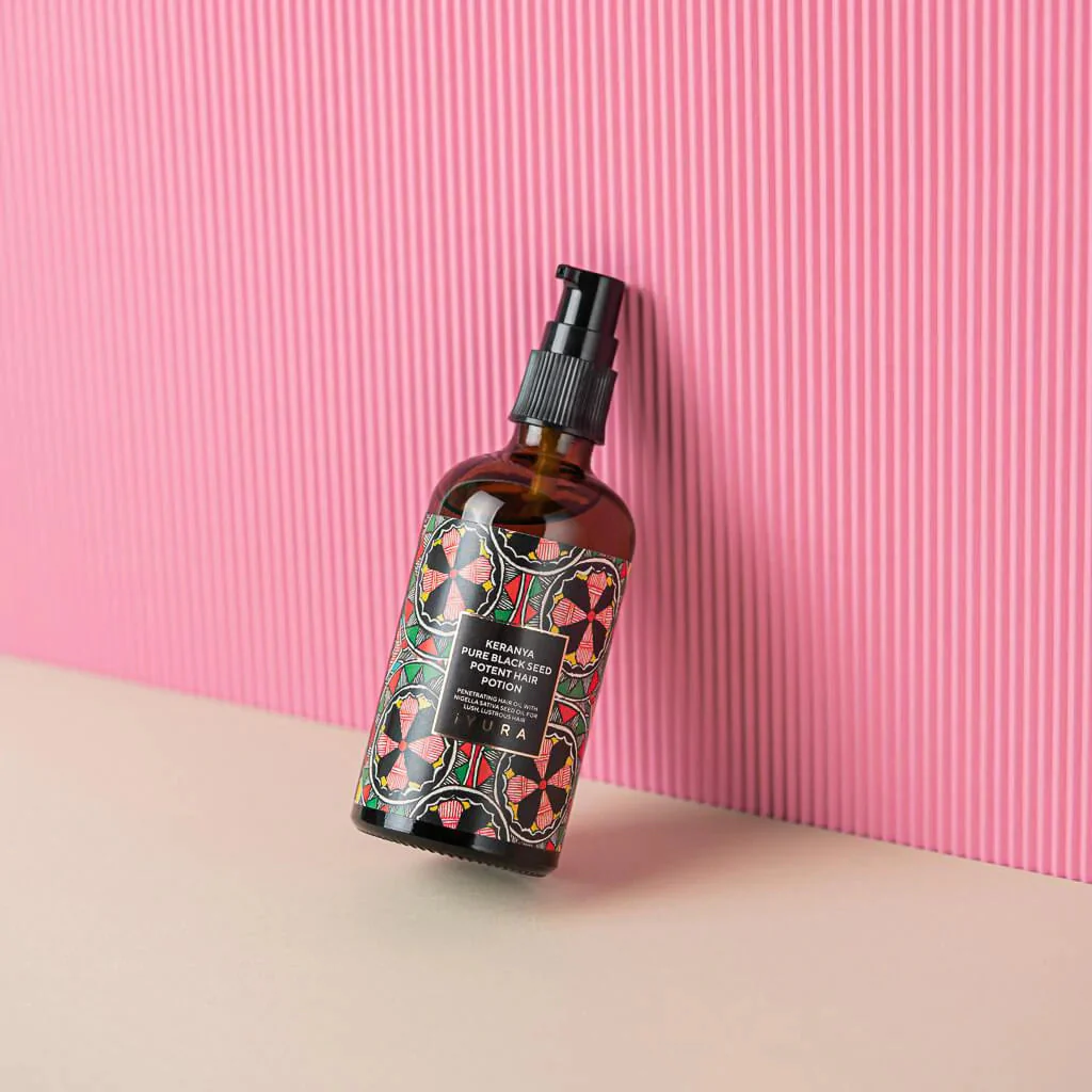 Keranya Pure Black Seed Potent Hair Potion (Pack of 2) - More Shiny Hair On The Head, Not In The Comb - Image 9