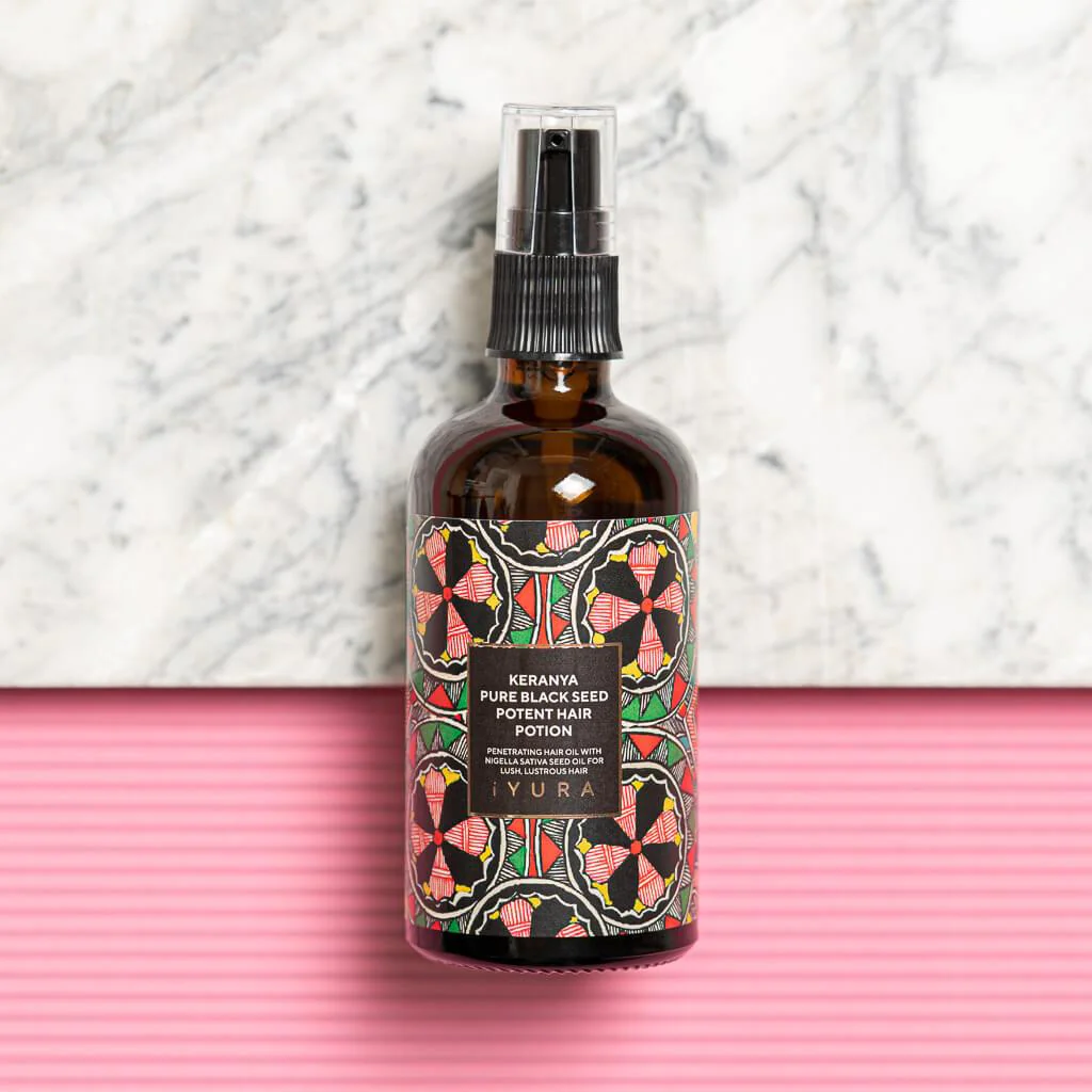 Keranya Pure Black Seed Potent Hair Potion - More Shiny Hair On The Head, Not In The Comb - Image 3