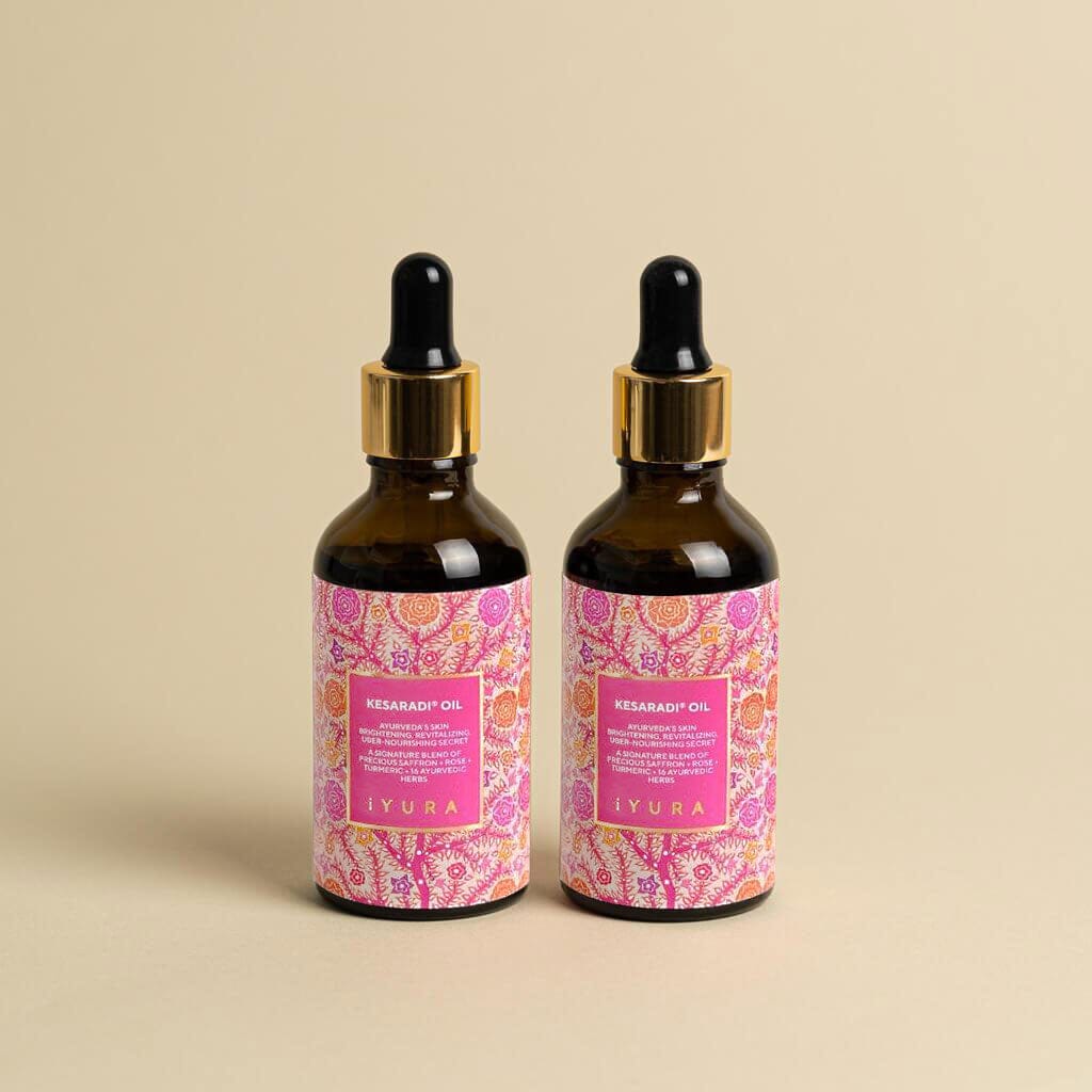Kesaradi Daily Glow Face Oil: With the Power of Saffron - Pack of 2 - Image 4