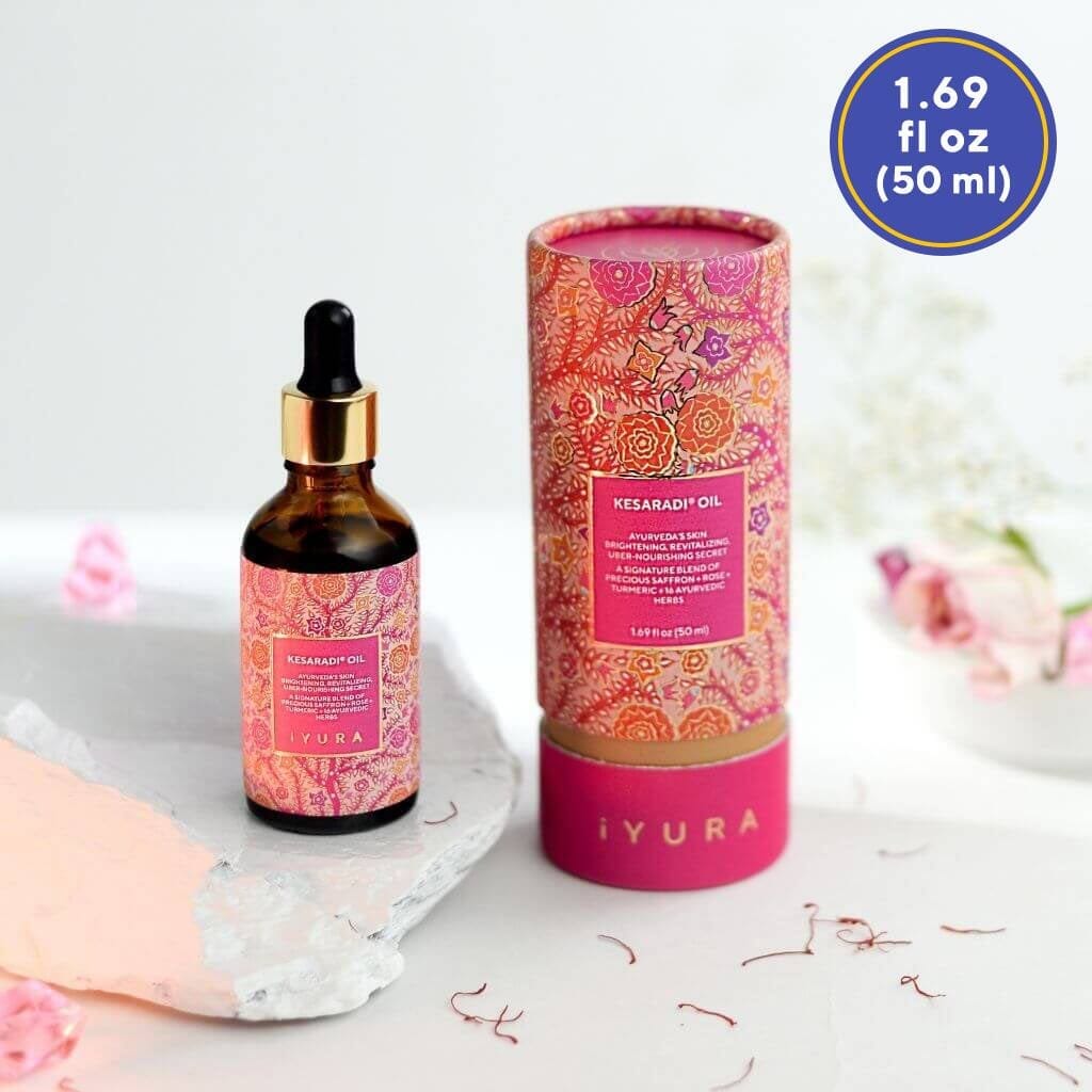 Kesaradi Daily Glow Oil - Best Face Moisturizer for Natural Glow - 1.69 fl oz (50 ml)