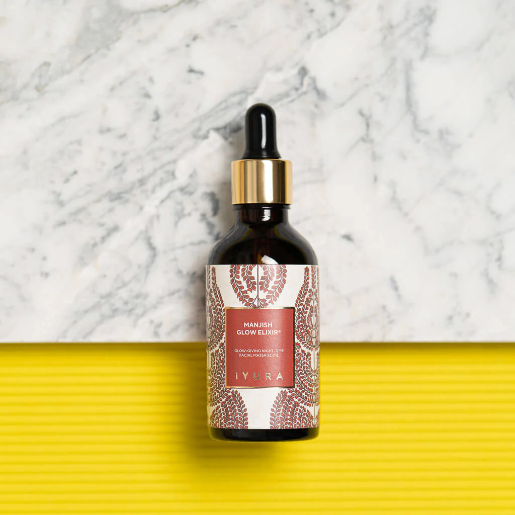 Manjish Glow Night Time Elixir - Ayurvedic Night-Time Face Oil - Natural Moisturizer for Healthy Skin - Image 8