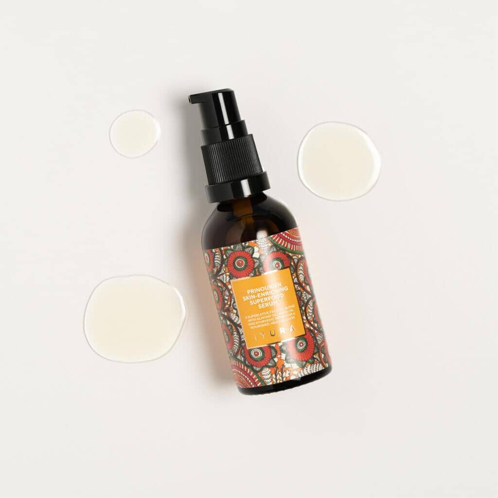 Prinourish Skin-Enriching Superfood Serum - With Almond Oil, Olive Oil, Turmeric, Mango and More Ayurvedic Herbs. - Image 5