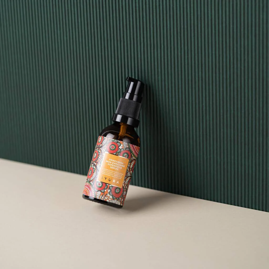 Prinourish Skin-Enriching Superfood Serum - With Almond Oil, Olive Oil, Turmeric, Mango and More Ayurvedic Herbs. - Image 8