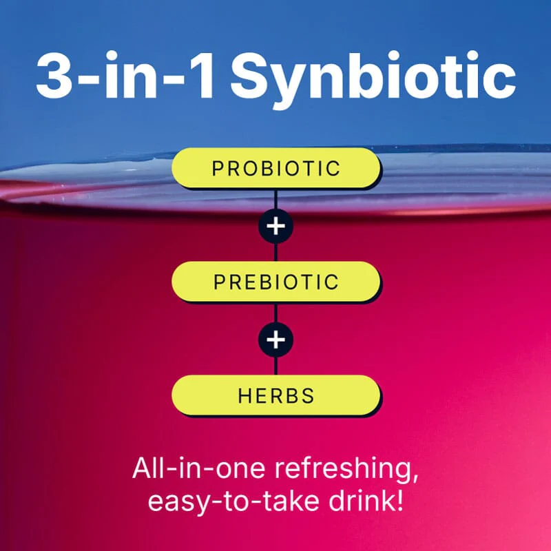 Probiotic Mix - 3-in-1 Smart Synbiotic Formula with Probiotic, Prebiotic and Ayurvedic Herbs - Image 4