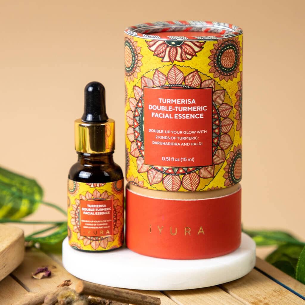 Turmerisa Double-Turmeric Facial Essence - Clinically Tested Ayurvedic Activator-Oil - Image 12