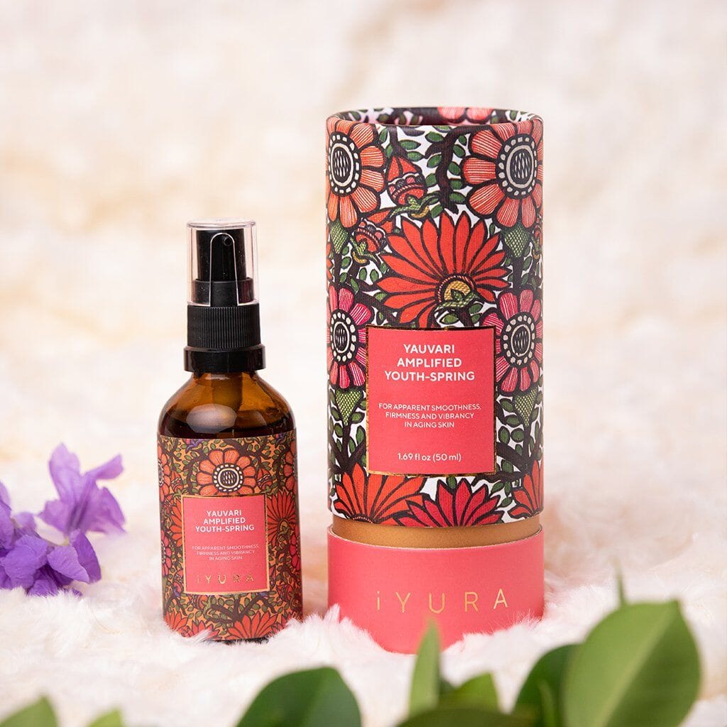 Yauvari Amplified Youth Spring - Best Ayurvedic Face Moisturizer for Dry, Aging, Mature Skin